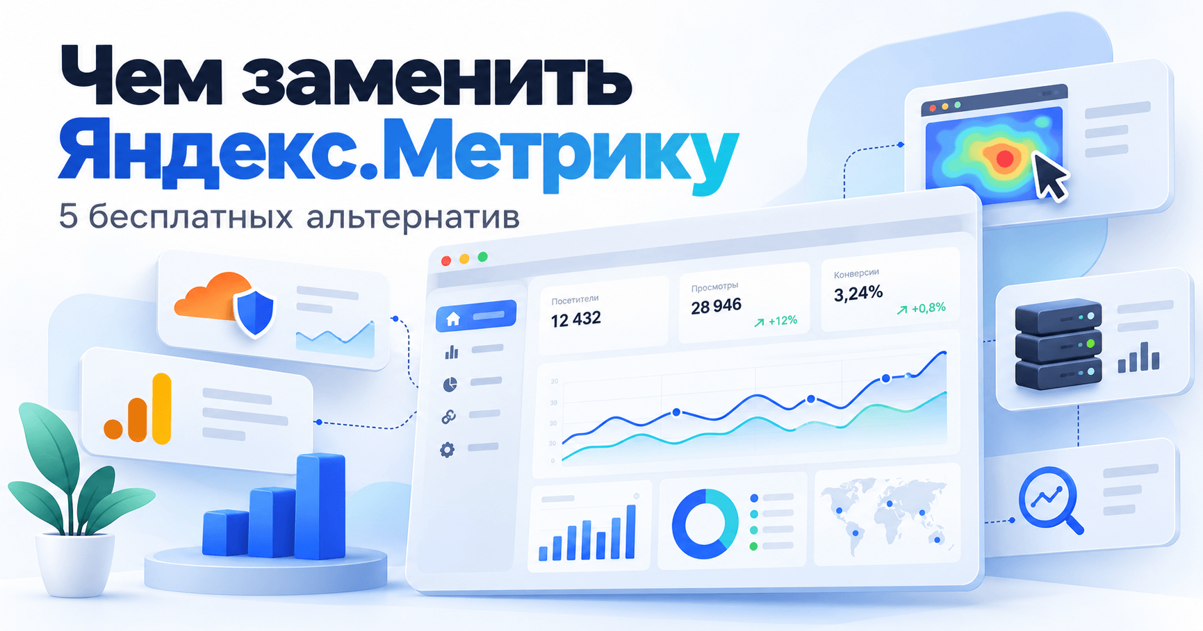 Чем заменить Яндекс.Метрику: 5 бесплатных альтернатив для сайта